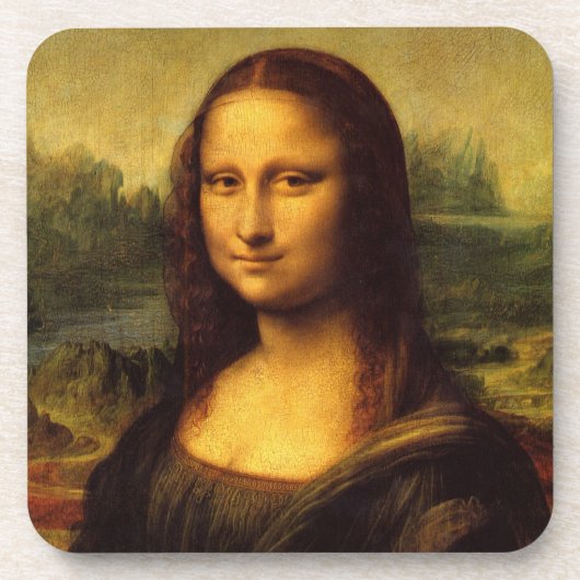 Mona Lisa Getränkeuntersetzer (Vorderseite)