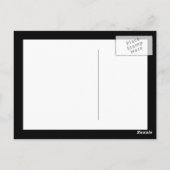 Mona Lisa Gorilla Affe Postkarte (Rückseite)