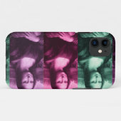 Mona Lisa Green Pink Lila Case-Mate iPhone Hülle (Rückseite (Horizontal))