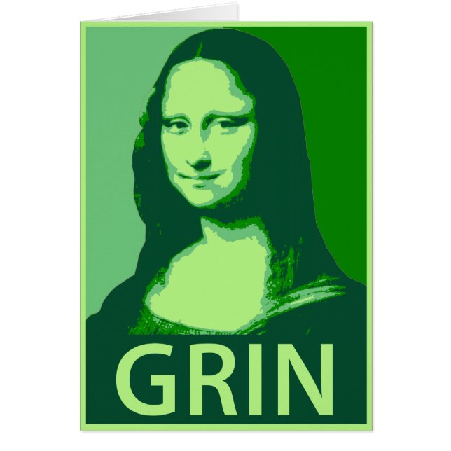 Mona Lisa Grinsen (Vorne)