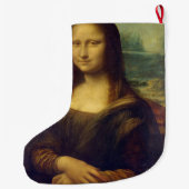 Mona Lisa Großer Weihnachtsstrumpf (Rückseite)