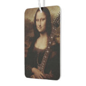 Mona Lisa hält eine Gitarre (Gitarrist) Liebe Autolufterfrischer (Links)