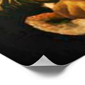 Mona Lisa hält einen Mops, Mops Liebhaber Poster (Ecke)