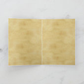 Mona Lisa Heart Valentine's Day Kiss Feiertagskarte (Innenseite)