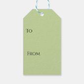 Mona Lisa &her cat - Summer vibes Geschenkanhänger (Rückseite)