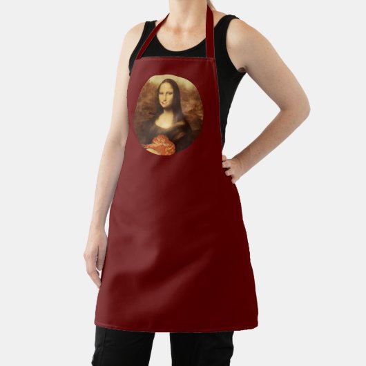 Mona Lisa Herz Valentinstag Kuss Schürze (InSitu)