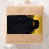 Mona Lisa Hidden Behind Burqa (Insitu)