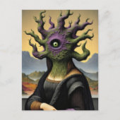Mona Lisa Horror Postkarte (Vorderseite)