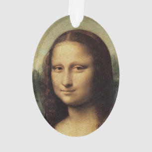 Mona Lisa im Detail von Leonardo da Vinci Ornament