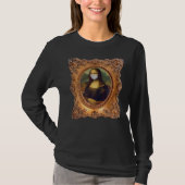 Mona lisa in einer chirurgischen Maske leonardo da T-Shirt (Vorderseite)