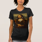 Mona Lisa in Fabulous Diamonds T-Shirt (Vorderseite)
