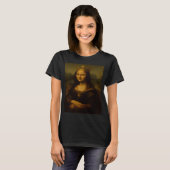 Mona Lisa in Gold-Crown Version T-Shirt (Vorne ganz)