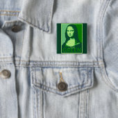 Mona Lisa ist grün Button (Beispiel)