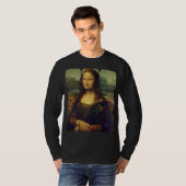 Mona Lisa Italienischer Renaissance Künstler Maler T-Shirt (Vorne ganz)