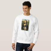 Mona Lisa - Italienischer Windhund Sweatshirt (Vorne ganz)