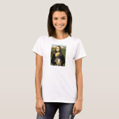 Mona Lisa - Italienischer Windhund T-Shirt (Vorne ganz)