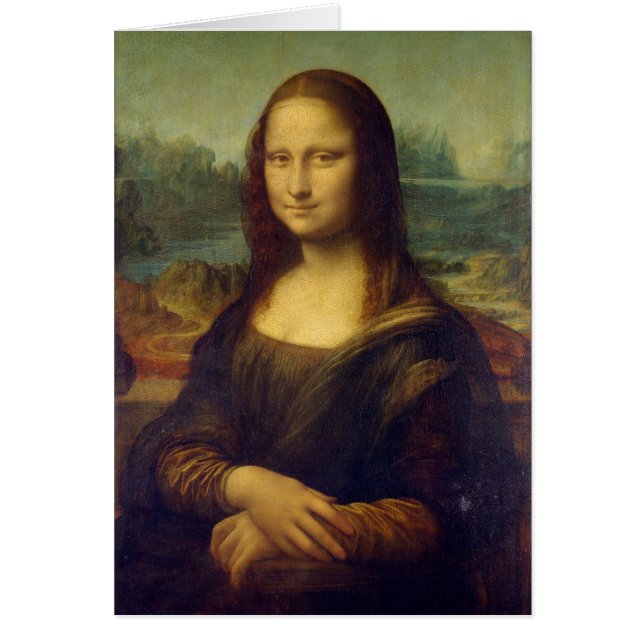 Mona Lisa Karte (Vorne)