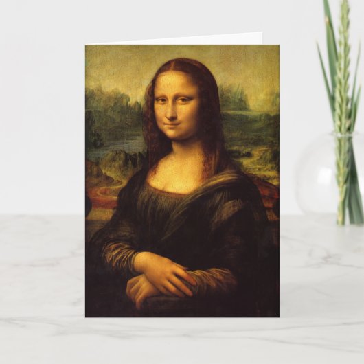 Mona Lisa Karte (Vorderseite)
