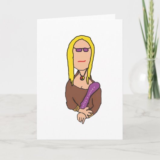 Mona Lisa Karte (Vorderseite)