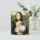 Mona Lisa - Katze aus dem Himalaya 7 Postkarte (Stehend Vorderseite)
