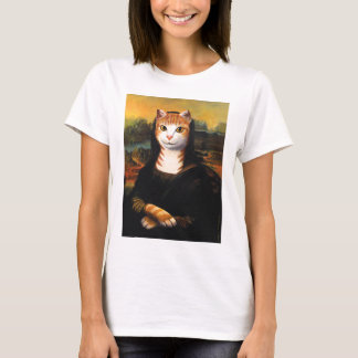 Mona Lisa Katze T-Shirt