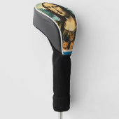 Mona Lisa Katzen Golf Kopfbedeckung Headcover (angewinkelt)