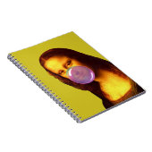 Mona Lisa Kaugummi-Blase Notizblock (Rechte Seite)