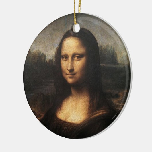 Mona Lisa Keramikornament (Links)