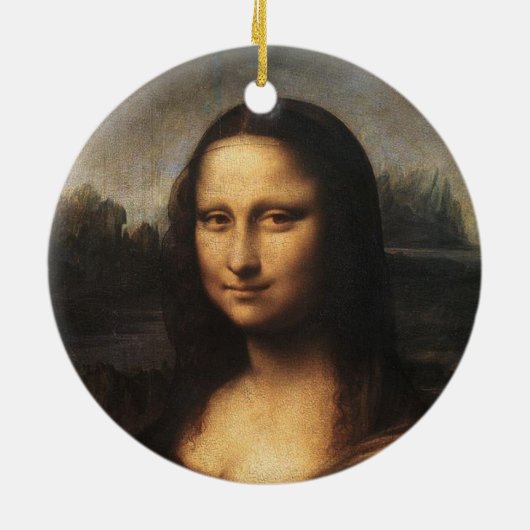 Mona Lisa Keramikornament (Hinten)