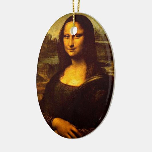 Mona Lisa Keramikornament (Links)