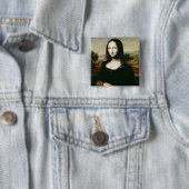Mona Lisa, Kopie der Malerei von LEONARDO DA Vin Button (Beispiel)