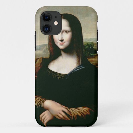 Mona Lisa, Kopie der Malerei von LEONARDO DA Vin Case-Mate iPhone Hülle (Rückseite)
