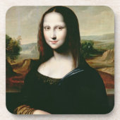 Mona Lisa, Kopie der Malerei von LEONARDO DA Vin Getränkeuntersetzer (Vorderseite)