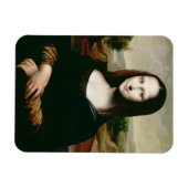Mona Lisa, Kopie des Gemäldes von Leonardo da Vin Magnet (Horizontal)