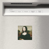 Mona Lisa, Kopie des Gemäldes von Leonardo da Vin Magnet (In Situ (Geschirrspüler))