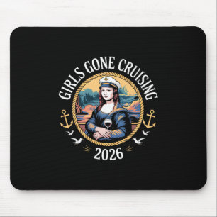Mona Lisa Kreuzfahrt Urlaub Girls Gone Cruising 20 Mousepad