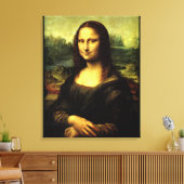 Mona Lisa, Kunstmalerei Leinwanddruck (Insitu (Wohnzimmer))