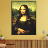 Mona Lisa, Kunstmalerei, Leinwanddruck (Insitu (Wohnzimmer))