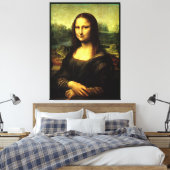 Mona Lisa, Kunstmalerei, Leinwanddruck (Insitu (Schlafzimmer))