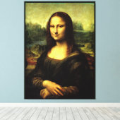 Mona Lisa, Kunstmalerei, Leinwanddruck (Insitu (Holzboden))