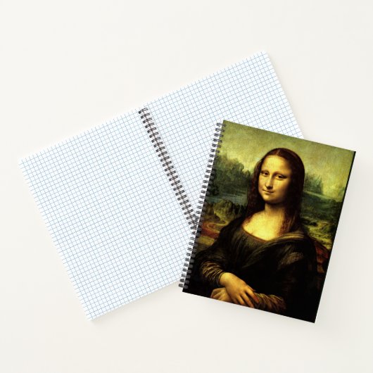 Mona Lisa, Kunstmalerei, Notizblock (Innenseite)