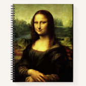 Mona Lisa, Kunstmalerei, Notizblock (Vorderseite)