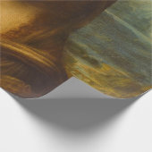 Mona Lisa, La Joconde,1503 von Leonardo da Vinci Geschenkpapier (Ecke)