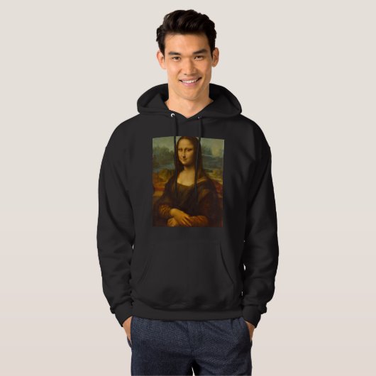 Mona Lisa, La Joconde,1503 von Leonardo da Vinci Hoodie (Vorne ganz)