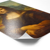 Mona Lisa, La Joconde von Leonardo da Vinci Fotodruck (Ecke)