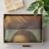 Mona Lisa, La Joconde von Leonardo da Vinci Seidenpapier (Geschenk)