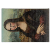 Mona Lisa Lächeln-hackendes Brett (Vorderseite)