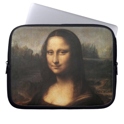 Mona Lisa Laptopschutzhülle (Vorderseite)