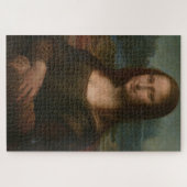Mona Lisa Leinwand Puzzle (Horizontal)