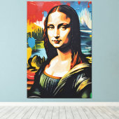 Mona Lisa Leinwanddruck (Insitu (Holzboden))
